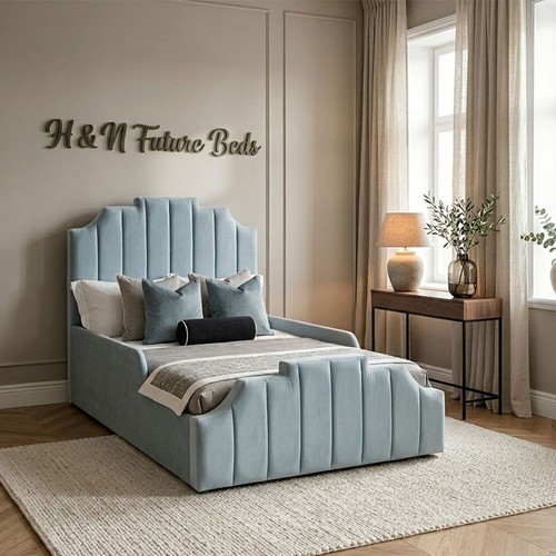 Crown panel kids bed frame - crown,