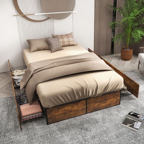 Small double iron bed - double,