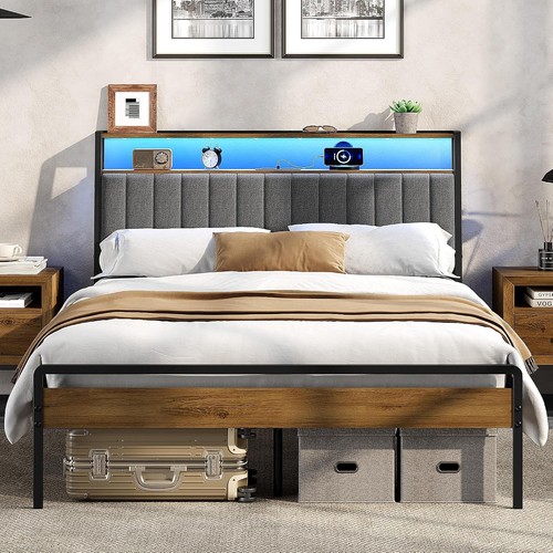 Small double bed - bed, frame