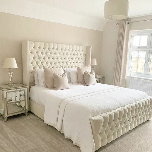 Winged divan bed set - divan,