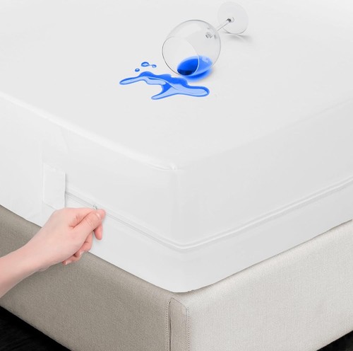 Zipped mattress protector - zipped,