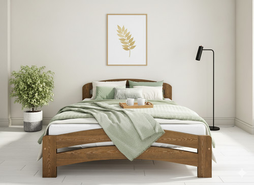 Small double bed frame 4ft - double, –