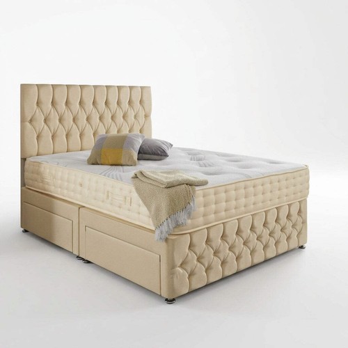 Chesterfield tufted bed - tufted,