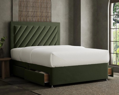 Luxury divan bed set - luxury,