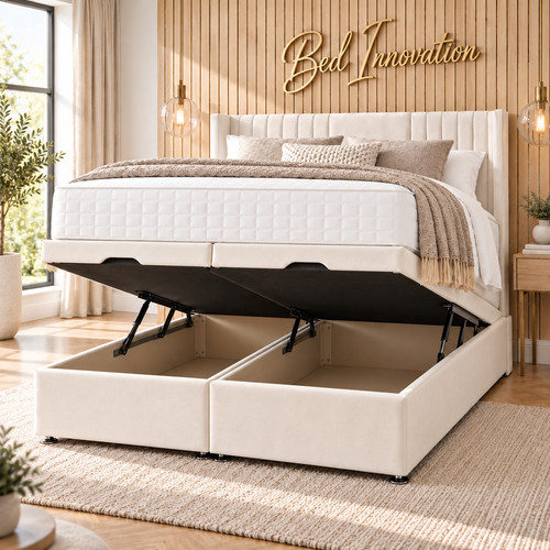 Saphire winged ottoman divan - winged,