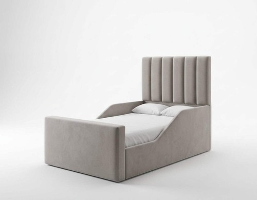 Line wingback kids bed - line,