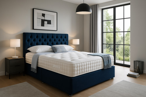 Velvet divan bed - set, +