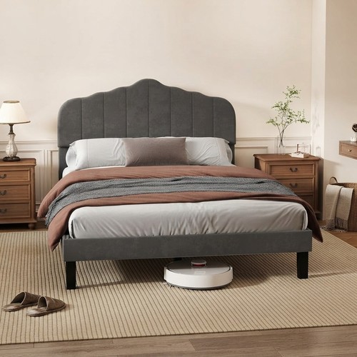 Elegant small double bed frame - small,