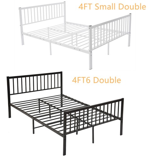 Strong metal bed - 3ft, 4ft
