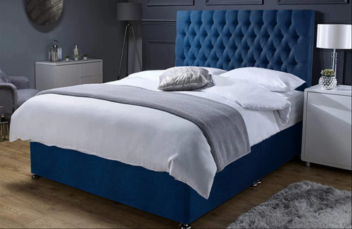 Divan bed set with mattress - bed,