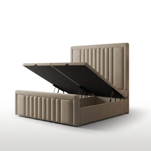 Line bumper ottoman divan bed - divan,