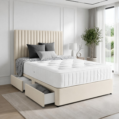 Reinforced divan bed set - divan, with
