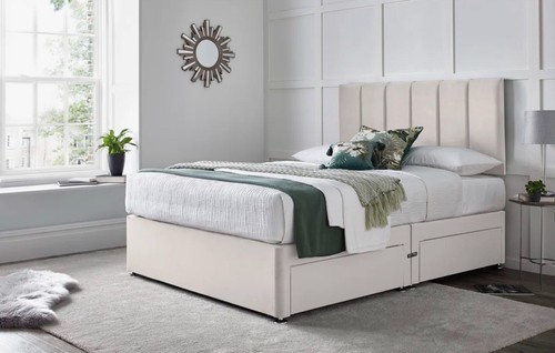 Orthopaedic divan bed set - divan,