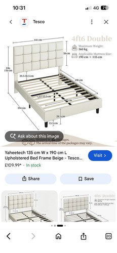 Small double bed light - small,
