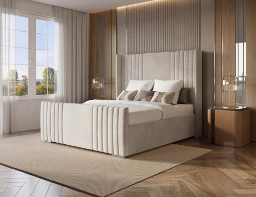 Luxury divan bed set with - luxury,