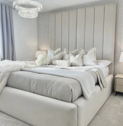 Ottoman storage bed high - bed,