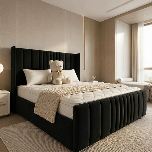 Winged line panel - panel, bed