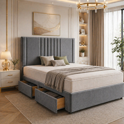 Reinforced divan bed - divan,